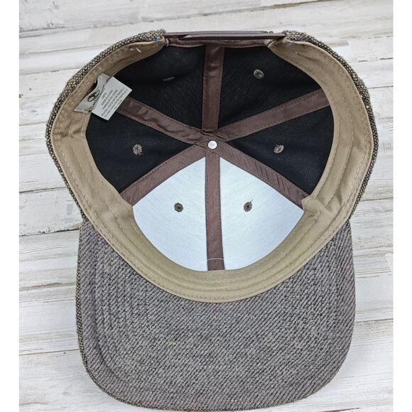 TIMBERLAND Snapback Hat/Cap Brownish/Grayish Work Outdoors Tree Logo - Picture 5 of 6